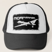 MQ-9 Reaper Trucker Hat Trucker Pet (Voorkant)