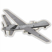 MQ-9 Reaper, UAV-Vliegtuig Sticker (Voorkant)