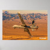 MQ-9A REAPER POSTER (Voorkant)