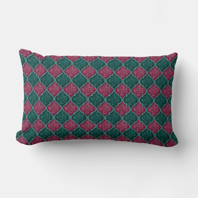 MQF-reeksen-Plum-Jade-LUMBAR-PILLOW Kussen (Voorkant)