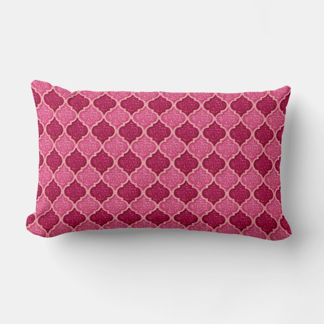 MQF-reeksen-roze-magenta-LUMBAR-ILLOW Kussen (Voorkant)