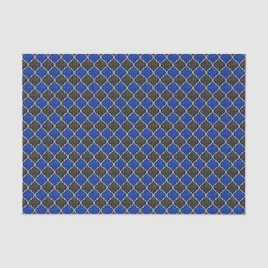 MQF-Sequins-BLACK-BLUE-SILVER-TISSUE WRAP PAPIER (Voorkant)