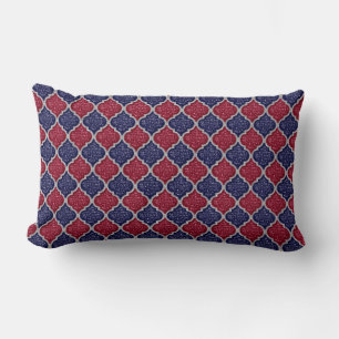MQF-sequins-Blue-Raspberry-Silver-LUMBAR PILLOW Kussen