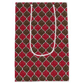 MQF Sequins-Chocolate-Cherry-GIFT BAG M Medium Cadeauzakje (Achterkant)