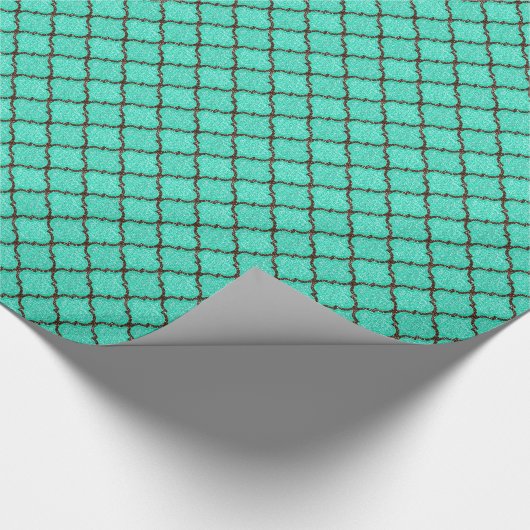 MQF Sequins-Mint-Chocolate-GIFT WRAP Cadeaupapier (Hoek)