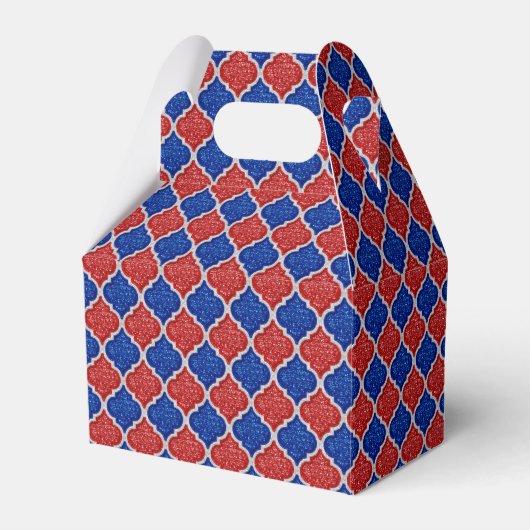 MQF-Sequins-Red-White-Blue-1-Gable Favor Box Bedankdoosjes (Voorkant Zijde)