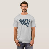 MQI Manteo NC Airport Code – Outer Banks Aviation T-shirt (Voorkant volledig)