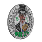Mr. 1% dartbord (Voorkant Links)