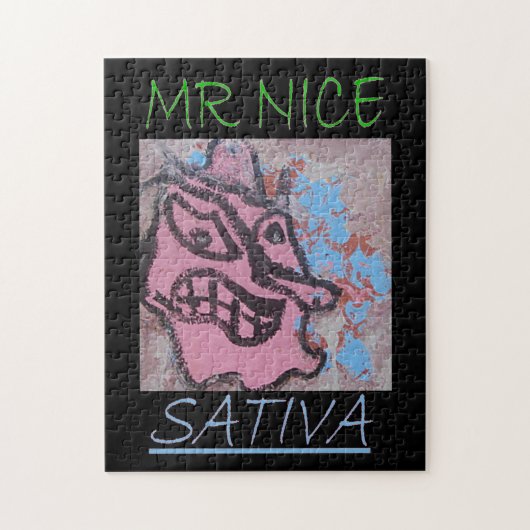 MR AARDIG SATIVA LEGPUZZEL (Verticaal)