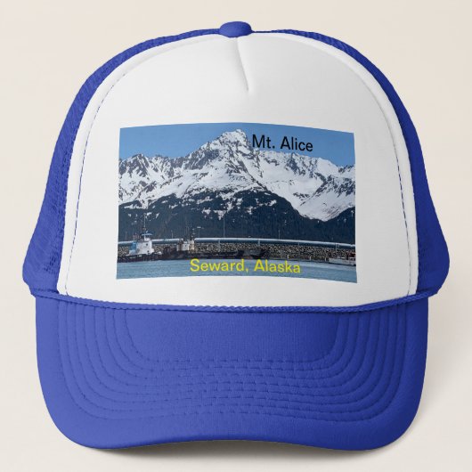 Mr Alice trucker Hat Pet (Voorkant)