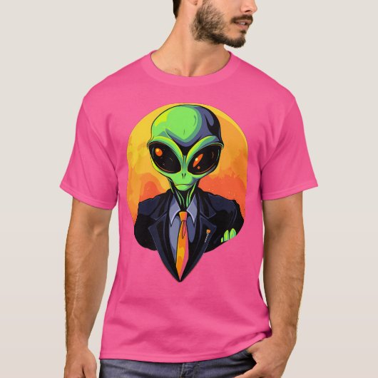 Mr Alien T-shirt (Voorkant)