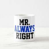 Mr Altijd Juiste koffie Mok (Center)