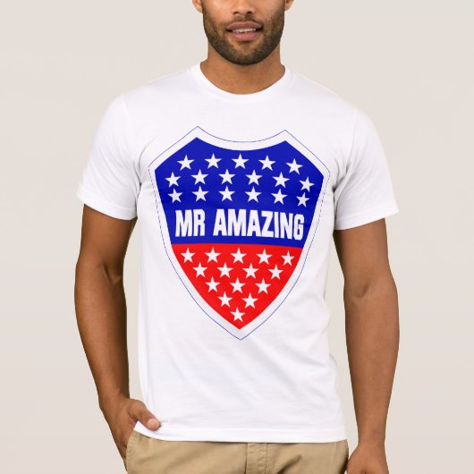 Mr Amazing T-shirt (Voorkant)