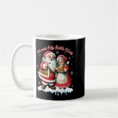 Mr &amp; Mrs Santa Claus Christmas Matching Couple Koffiemok (Links)