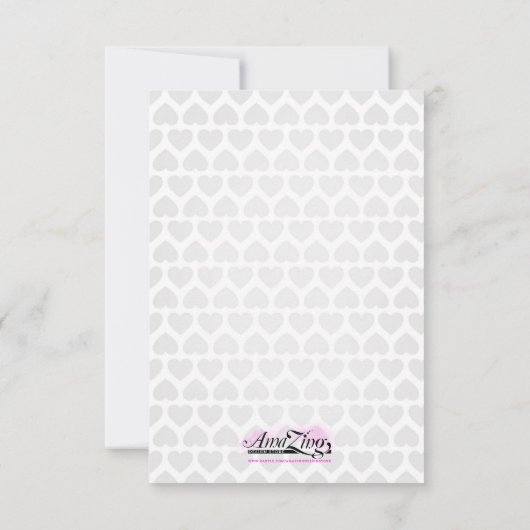 Mr and Mr with bows Kaart (Achterkant)