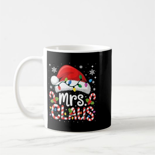Mr And Mrs Claus Couples Matching Christmas  Koffiemok (Links)