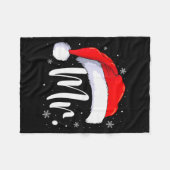 Mr And Mrs Claus Couples Matching Christmas Pajama Fleece Deken (Voorkant (Horizontaal))