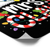 Mr And Mrs Claus Couples Matching Christmas  Poster (Hoek)