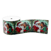 Mr and Mrs Claus Sweet Christmas Grosgrain Lint (Spoel)