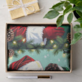 Mr and Mrs Claus Sweet Christmas Tissuepapier (Geschenk)