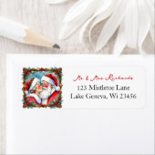 Mr and Mrs Clause Sweet Christmas  Etiket (Insitu)