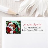 Mr and Mrs Clause Sweet Christmas  Etiket (Insitu)