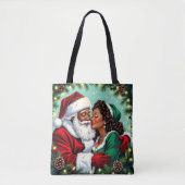 Mr and Mrs Clause Sweet Christmas Tote Bag (Voorkant)
