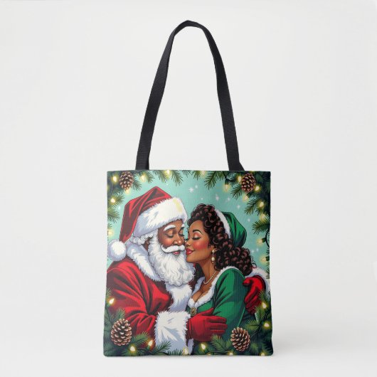 Mr and Mrs Clause Sweet Christmas  Tote Bag (Voorkant)