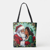 Mr and Mrs Clause Sweet Christmas  Tote Bag (Achterkant)