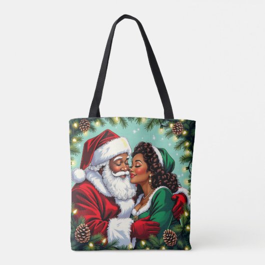 Mr and Mrs Clause Sweet Christmas Tote Bag (Achterkant)