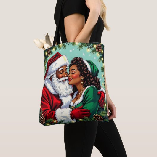 Mr and Mrs Clause Sweet Christmas Tote Bag (Dichtbij)