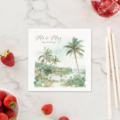 Mr and Mrs Elegant Destination Beach Wedding  Servet (Insitu)