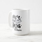 Mr. and Mrs. Newly Wed Mug Koffiemok (Voorkant links)