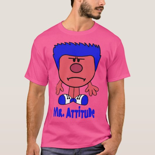 Mr Attitude T-shirt (Voorkant)