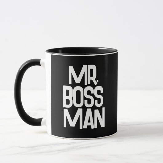 MR BAAS MAN KOFFIE MOK (Links)