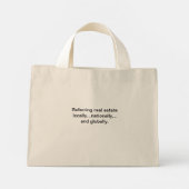 MR. Bag Mini Tote Bag (Achterkant)