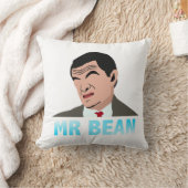 Mr Bean illustratie Kussen (Deken)