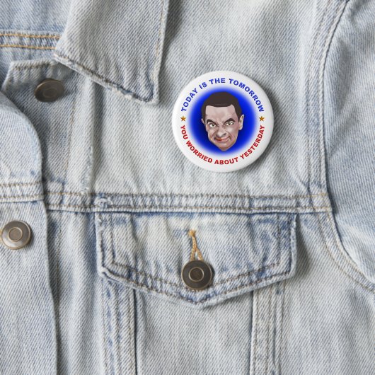 Mr. Bean Ronde Button 5,7 Cm (In situ)