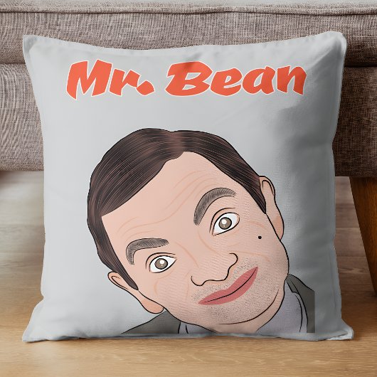 Mr. Bean (Rowan Atkinson) Fan Art Kussen