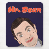 Mr. Bean (Rowan Atkinson) Fan Art Muismat (Voorkant)