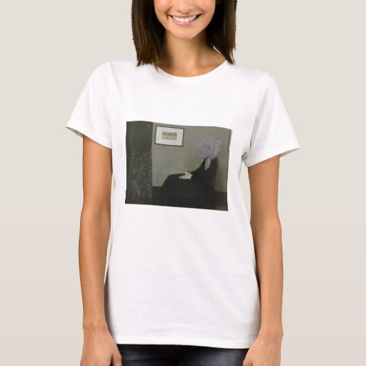 Mr Bean Whistler Mother256 T-shirt (Voorkant)