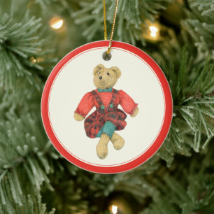 MR. BEAR Keramische Cirkel Ornament 