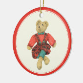 MR. BEAR Keramische Cirkel Ornament  (Links)