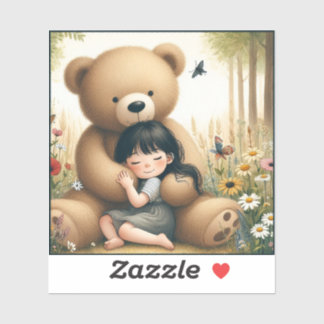 Mr. Bearhug Sticker