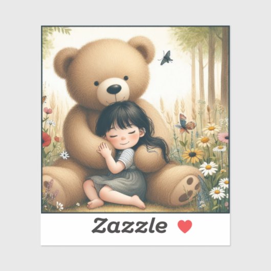 Mr. Bearhug Sticker (Vel)