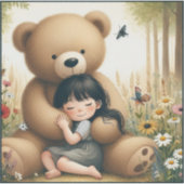 Mr. Bearhug Sticker (Voorkant)