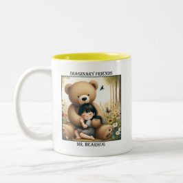 Mr. Bearhug Tweekleurige Koffiemok