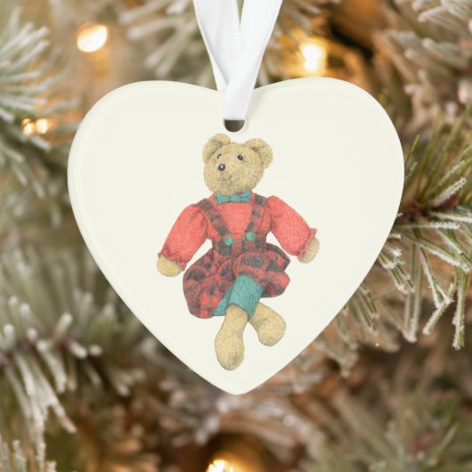 MR BEER Acryl Hart Ornament (Boom)