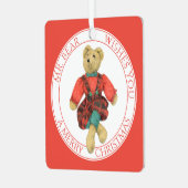 MR BEER Aluminium Vierkant Ornament + Tekst (Voorkant links)