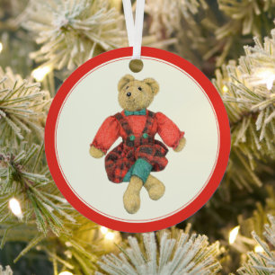 MR BEER Metal Circle Ornament